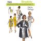 Simplicity Schnittmuster 7805.R5 Kleid + Mantel Vintage (1284)