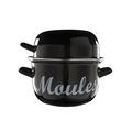 CT Moules Mosselpan Zwart 18 cm