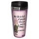 Tree-Free Greetings Funny 'Aunty Acid Thermobecher, Edelstahl gefüttert Coffee Tumbler, 473 ml Hug a Cactus sg78419, Ausgelassene Geschenke für Büro Kollegen, baumfreies Grüße,