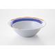 Fade 51125 Salatschüssel Maison Giotto, Durchmesser 26 cm, Porzellan, Blau
