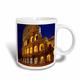 3dRose Kopfsteinpflaster zur Roman Coliseum Italien, Rom, Lazio Kaffeebecher, Keramik, Weiß, 12,7 cm x 11,43 x Stollen