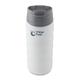 Pioneer doppelwandige Vakuum-Reise-Thermoflasche, Edelstahl, weiß, 480ml
