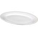 Holst Porzellan VLP 210 Platte oval 20 x 15 cm "Vital Level" flach, weiß, 20 x 14.5 x 1.5 cm, 6 Einheiten