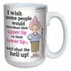 Tree-Free Greetings Komisch 'Aunty Acid Kaffeetasse groß, 15-Ounce Tasse, Shut The hell bis lm46425 – Funny, Einzigartige, Gag Geschenke für Büro Kollegen -