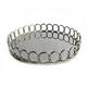 American Atelier Rund Loop Spiegel Tray-Silver