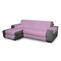 Elegant Sofaüberwurf für Sofa mit Halbinsel 240 cm Lilla