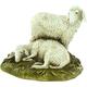 LibreriadelSanto.it Gruppe 2 Schafe auf Grundlage für Krippe – cm 12