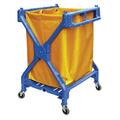 Garcia de Pou Kunststoff Transportwagen klappbar für Wäsche, Blau, 70 x 66 x 93.3 cm