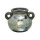 Deco 79 42359 Keramik metallic Pot