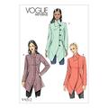 Vogue Patterns Vogue Mustern 9212 A5 Schnittmuster Jacke, Tissue, mehrfarbig, Größen 6–14
