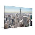 Calvendo Premium Textil-Leinwand 120 cm x 80 cm Quer, Empire State Building, NYC | Wandbild, Bild auf Keilrahmen, Fertigbild auf Echter Leinwand. XL Ansichten aus Aller Welt Orte Orte
