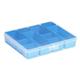 Sunware Q-Line gemischt Trennwand Box mit Körben, transparent blau, One Size