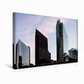 Calvendo Premium Textil-Leinwand 45 cm x 30 cm Quer Potsdamer Platz in Berlin | Wandbild, Bild auf Keilrahmen, Fertigbild auf Echter Leinwand, Leinwanddruck Berliner Westen Orte Orte