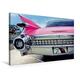 Calvendo Premium Textil-Leinwand 75 cm x 50 cm Quer, Pink Cadillac, Ann's Chicken Fry Home, Oklahoma City, Oklahoma | Wandbild, Bild auf Keilrahmen, Fertigbild Leinwand, Leinwanddruck Orte Orte