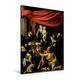 Calvendo Premium Textil-Leinwand 60 cm x 90 cm hoch, Ein Motiv aus Dem Kalender Altarmalerei | Wandbild, Bild auf Keilrahmen, Fertigbild auf Echter Leinwand. (Caravaggio) Kunst Kunst