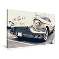 Calvendo Premium Textil-Leinwand 90 cm x 60 cm Quer, Retro Auto - General Motors Cadillac | Wandbild, Bild auf Keilrahmen, Fertigbild auf Echter Leinwand, Leinwanddruck Mobilitaet Mobilitaet