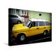 Calvendo Premium Textil-Leinwand 45 cm x 30 cm Quer, Lada 1500 Kombi - Ein Motiv aus Dem Kalender Russische Oldtimer | Wandbild, Bild auf Keilrahmen. Leinwand, Leinwanddruck Mobilitaet Mobilitaet