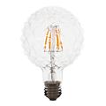 LAES 985450 Globe Diamond Filament LED Lampe E27, 5 W, 95 x 138 mm