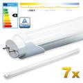 LEDVero 8x SMD LED Röhre 90 cm mit TÜV-Zertifizierung in warmweiß - Leuchtstoffröhre T8 G13 Tube milchige Abdeckung - 14W, 1400lm- montagefertig