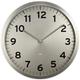 Umbra 1005476-410 Anytime Wall Clock, Wanduhr aus Metall, Nickel