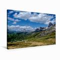 Calvendo Leinwand Blick vom Passo Giau in die nördlcihen Dolomiten 90x60cm, Special-Edition Wandbild, Bild auf Keilrahmen, Fertigbild auf Hochwertigem Textil, Leinwanddruck, Kein Poster