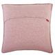 Soft-Wool-Kissenbezug – mit Häkelstich – weiche, hochwertige Sofa-Kissenhülle aus Naturmaterialien – 50x50 cm – 310 rose – von ’zoeppritz since 1828’