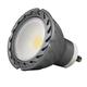 Lighted R COB LED Leuchtmittel 50 K GU10, 8 W, grau, 50 x 58 mm