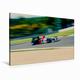 Calvendo Leinwand Formel 1 - High Speed Racing 90x60cm, Special-Edition Wandbild, Bild auf Keilrahmen, Fertigbild auf hochwertigem Textil, Leinwanddruck, kein Poster