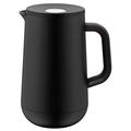 WMF Isolierkanne Thermoskanne Impulse, 1,0 l, für Tee oder Kaffee Druckverschluss hält Getränke 24h kalt und warm, schwarz