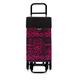 Garmol G4 Love C590 Einkaufstrolley, 4 Rollen, Stoff, Fuchsia, 39 x 27 x 103 cm