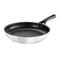 Pyrex Expert Bratpfanne 24, Stahl INOX andere Spülschwamm, Schwarz und Grau, 0. cm