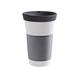 Kahla 23A222A22002C MG Cupit Becher 0, 47 L mit Trinkdeckel in Coffee to Go Mug, Pro Öko, Porzellan, anthrazit, 10 x 6 x 16.7 cm