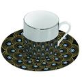 R2S 124 MC07 Magic Cup Set Kaffeetasse 12 cl Porzellan Mehrfarbig 8.5 x 30 x 6.2 cm