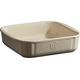 Emile Henry eh952080 Backform Quadratisch Keramik 28 x 26 x 6,5 cm, Keramik, Lehmfarben, 24 cm