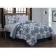 Avondale (Manor Cobie 8-teilig Bed in a Bag Set, blau, Queen