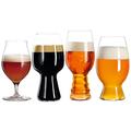 Spiegelau & Nachtmann, 4-teiliges Bier-Verkostungs-Glas-Set, IPA/Stout/Witbier/Barrel Aged Beer, Kristallglas, Craft Beer Glasses, 4991697