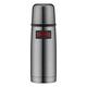 Thermos 4019.218.035 Isolierflasche Light and Compact, 0,35 L, Edelstahl, grau, 6,8 x 6,8 x 20,8 cm