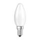 Osram LED Star Classic B Lampe, in Kerzenform mit E14-Sockel, nicht dimmbar, Ersetzt 40 Watt, Matt, Kaltweiß - 6500 Kelvin, 6er-Pack