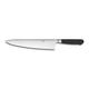 Deglon superkardierte verpackt Massive Nackenrolle Cook Messer, Edelstahl, Schwarz, 25 x 30 x 30 cm