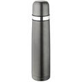 Isosteel Duo Top 1, 0 L Titan-Grau Vakuum-Isolierflasche, Edelstahl, 8.2 cm