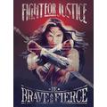 DC Universe Wonder Woman Fight for Justice, 60 x 80 cm, Leinwanddruck