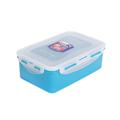 Classic Lock Multifunktionsbox 1,0l mit 3 Innenboxen, Plastik, blau, 22,8 x 20,4 x 13 cm