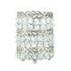 Smart Living Company, Crystal Kerzenhalter, Deko rund Glas Kerzenhalter Crystal Art, 10,8 x 10,8 x 14,3 cm