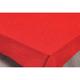 Soleil d'ocre Tischdecke rechteckig Silberdruck 140x240 cm Strass rot