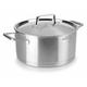 Lacor BRATENTOPF MIT Deckel Foodie 20X9.5CM, Edelstahl, Grey, 20 cm,