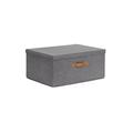 STORE.IT Premium Home Storage | Ordnungsbox mit Deckel XL | 54x40x25cm | MDF verstärkt