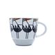 Bert & Boje Austernfischer Standard Tasse, Porzellan, mehrfarbig, 12,2 x 9,3 x 8,4 cm