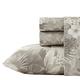 Stone Cottage Micro Mink Micro-Mink Quilt Set, Grau, King Size