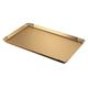 OTTINETTI Linie Backen Tablett, Aluminium, Gold