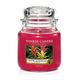 Yankee Candle Tropical Jungle Glaskerze, pink, 10,7 x 10,7 x 12,7 cm